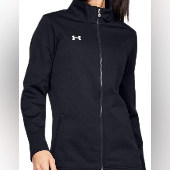 UnderArmour XS black zip up jacket coat - Picture 1 of 5